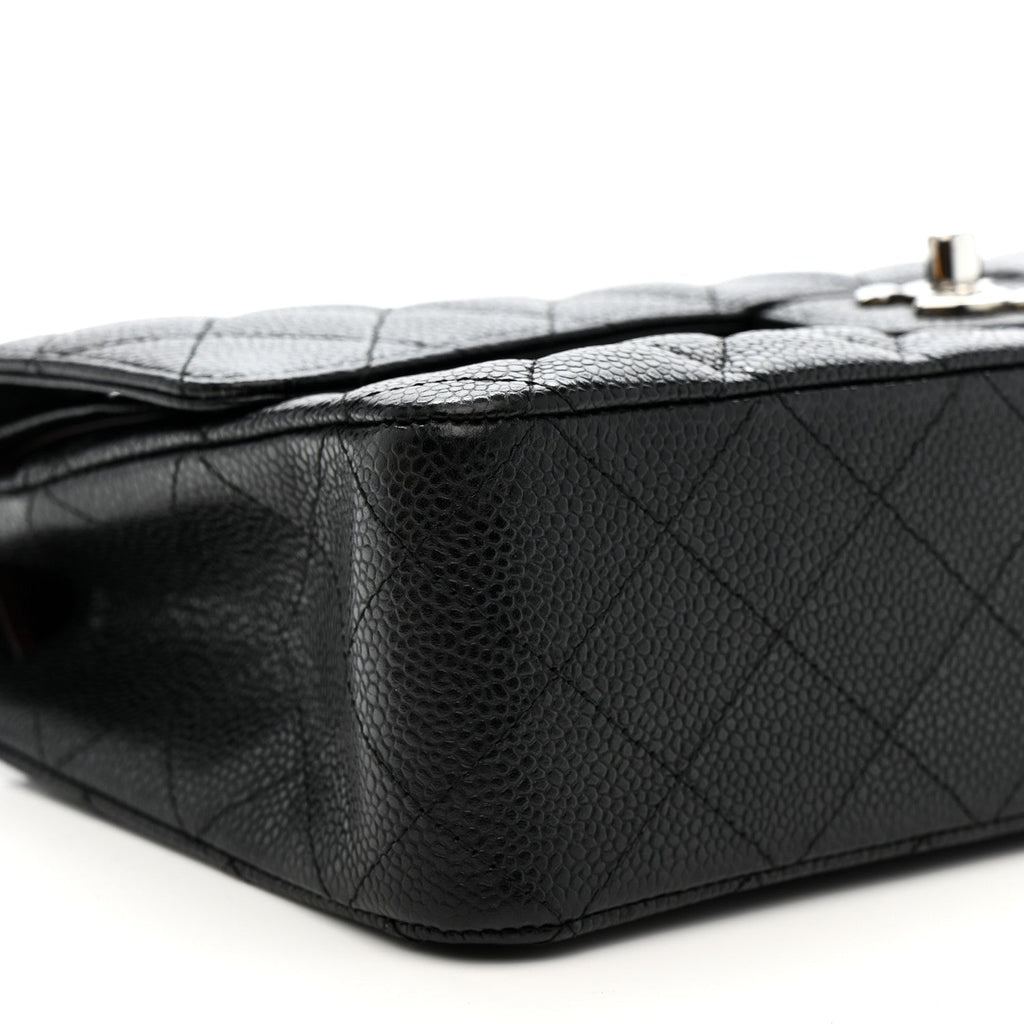 Chanel Caviar Quilted Medium Double Flap Black