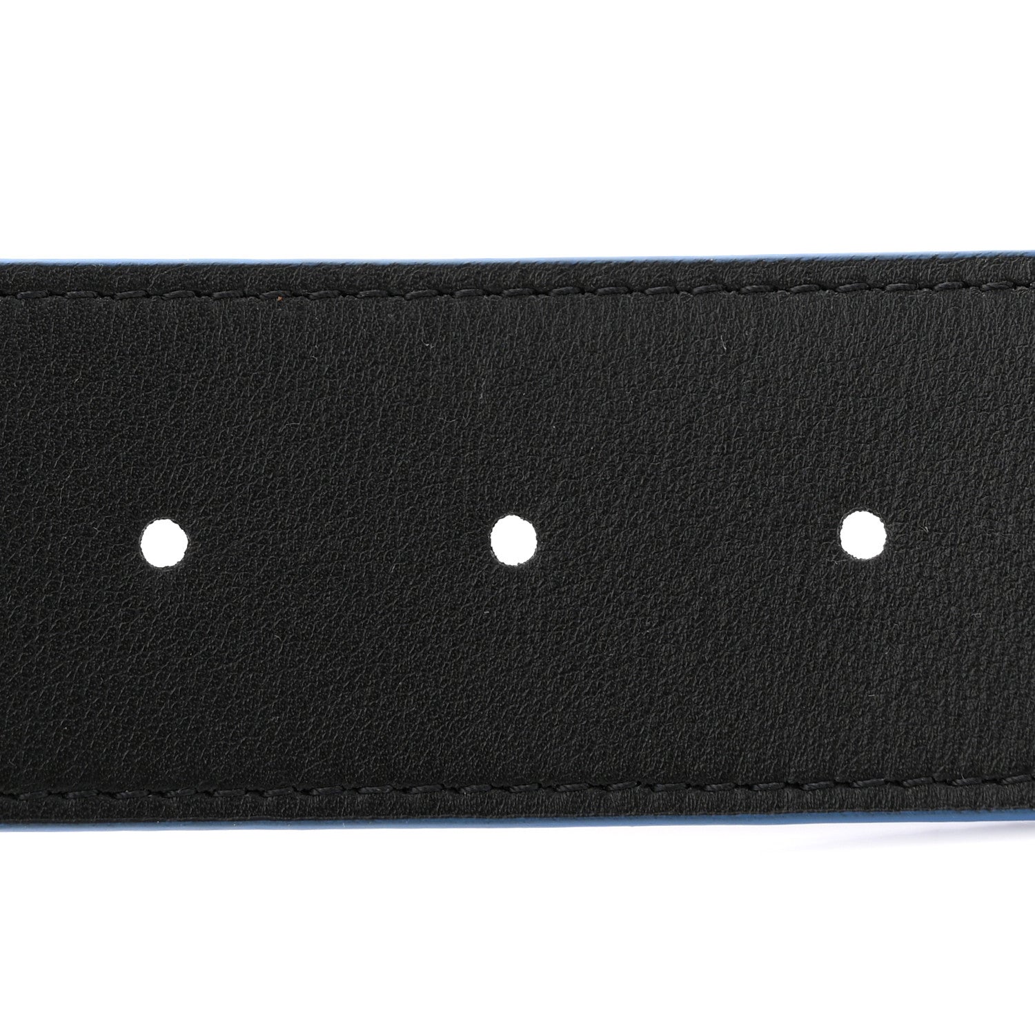 Louis Vuitton Damier Graphite Calfskin 40mm LV Initiales Reversible Belt 95 38 Blue