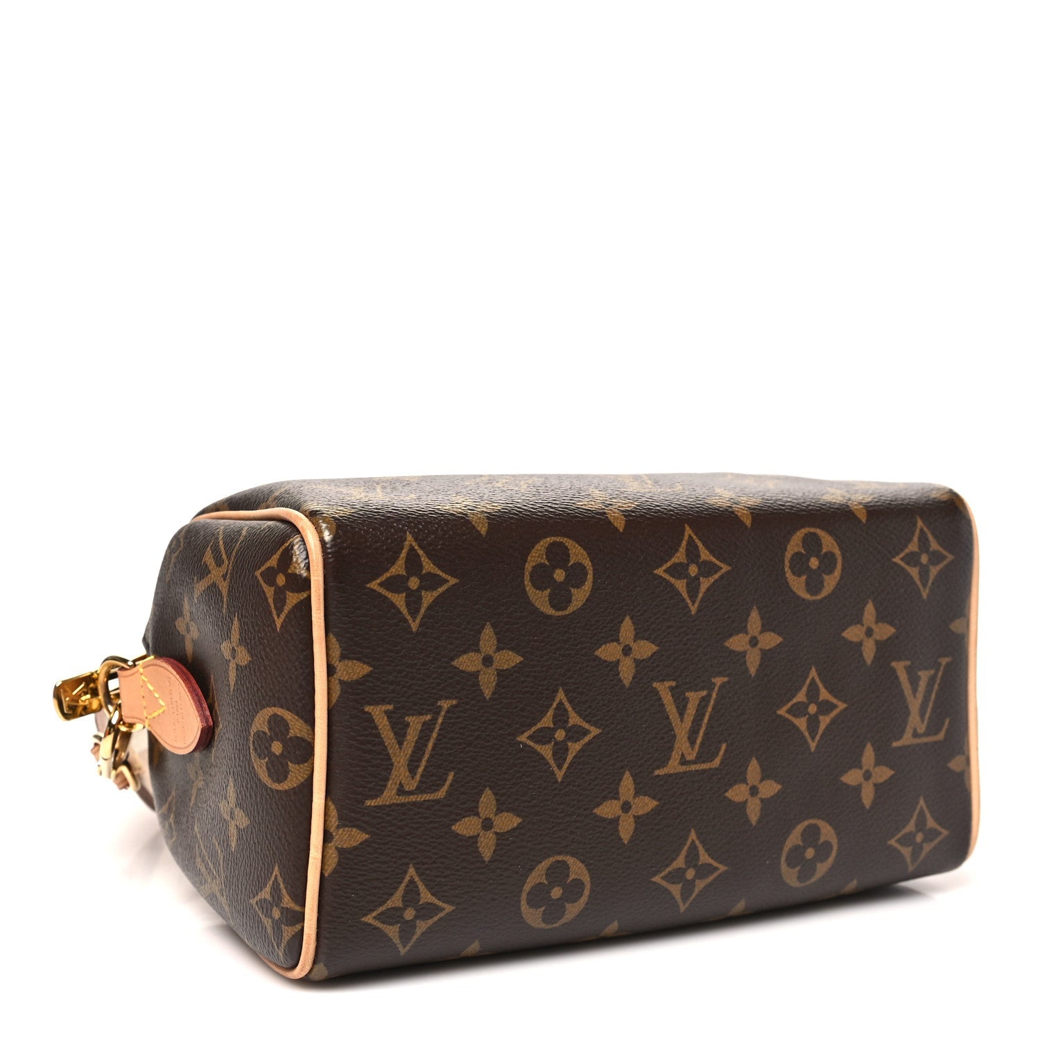 Louis Vuitton Monogram Speedy Bandouliere 20 Beige