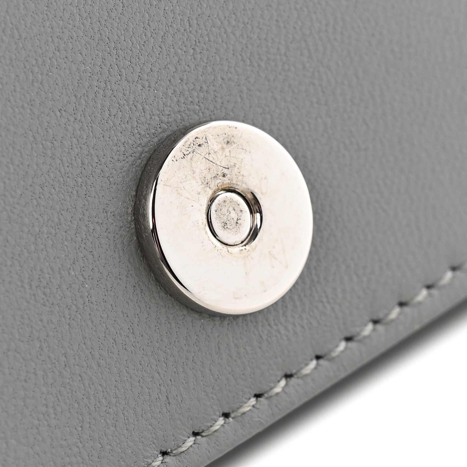 Christian Dior Lambskin Cannage Lady Dior Convertible Clutch Grey
