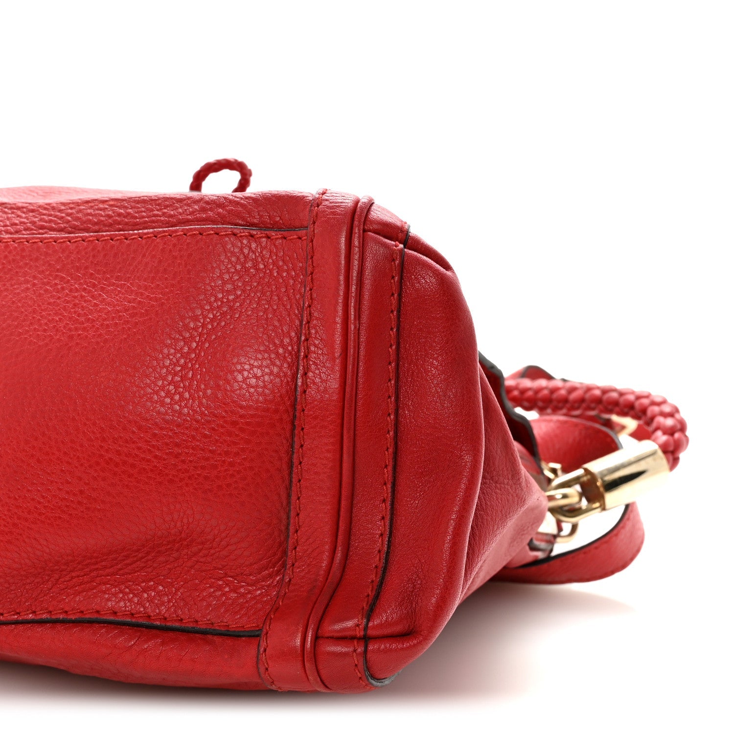 Gucci Cellarius Calfskin Medium Bella Flap Bag Vulcanic Red