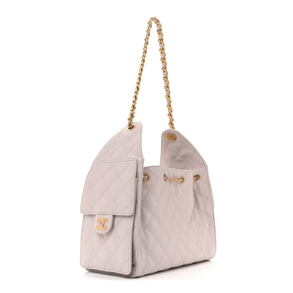 Chanel Caviar Quilted Small Chanel 25 Handbag Lilas Lilac