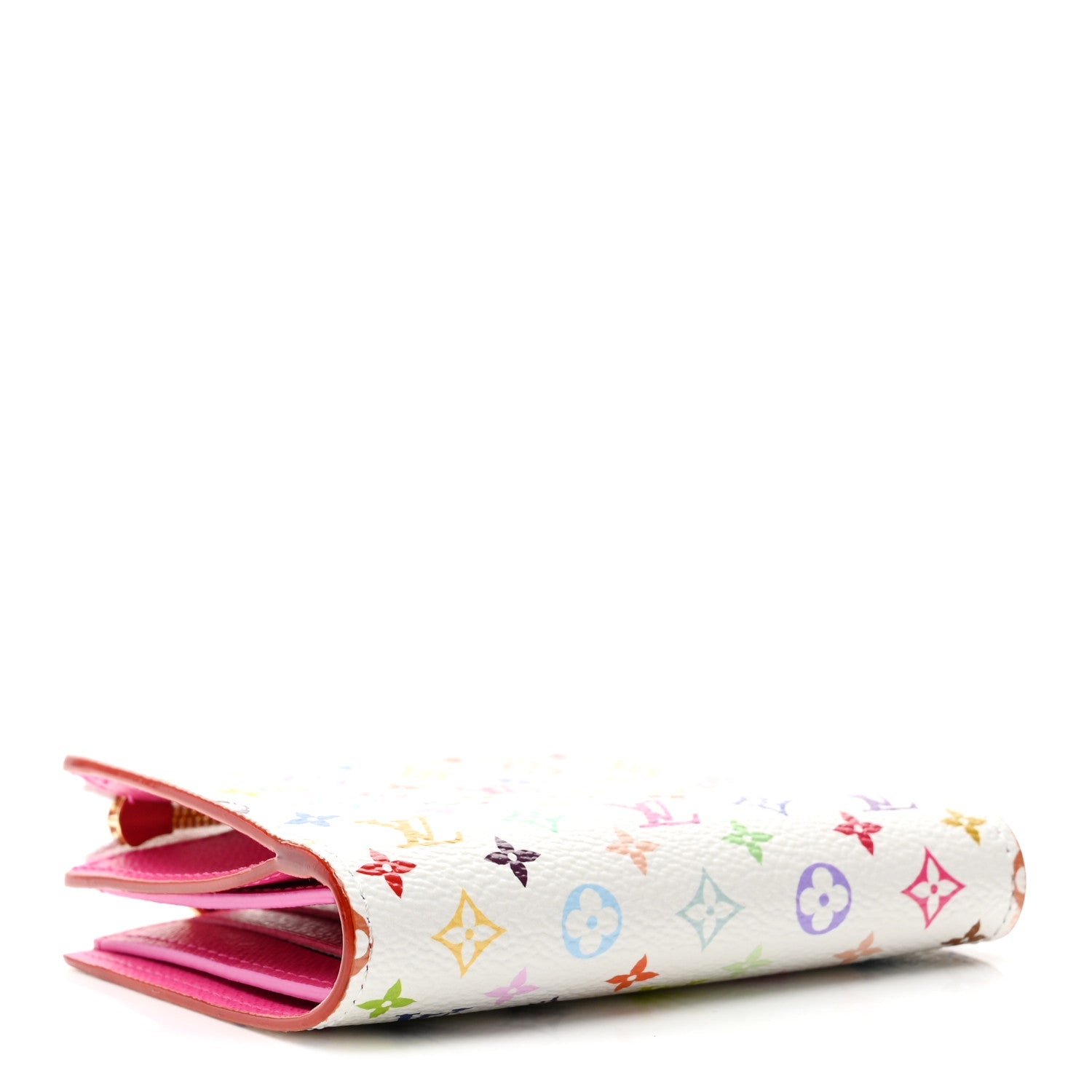 Louis Vuitton LV X TM Monogram Multicolor Lisa Wallet White