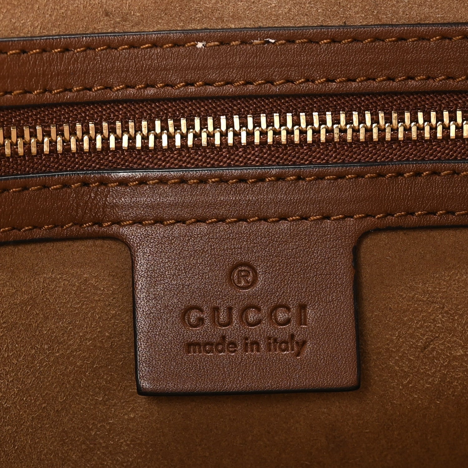 Gucci GG Supreme Monogram Medium Padlock Tote Beige Cuir