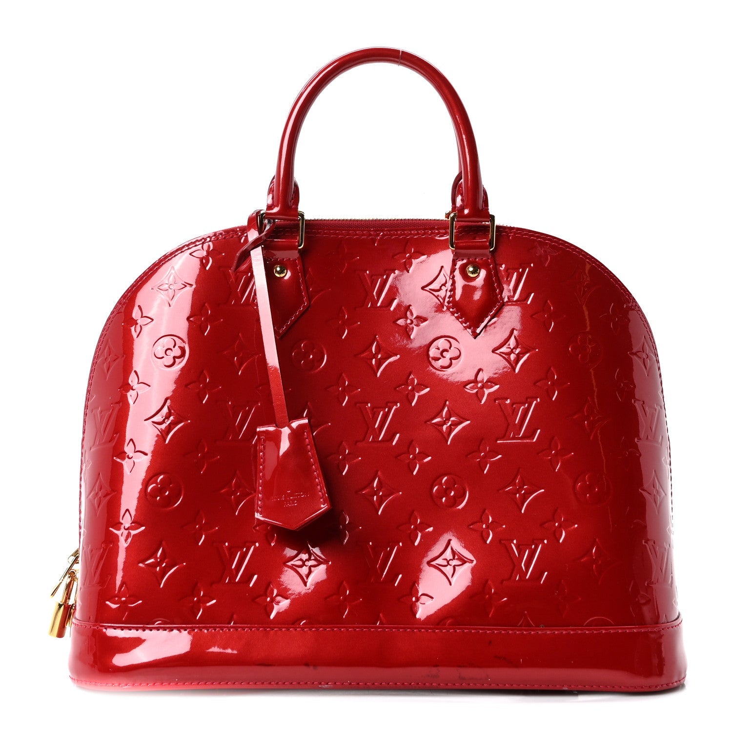 Louis Vuitton Vernis Alma MM Pomme D'Amour