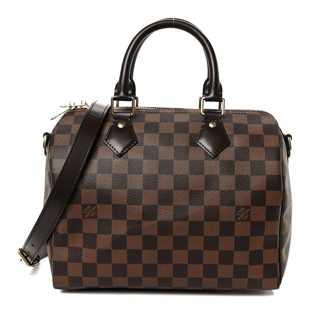 Louis Vuitton Damier Ebene Speedy Bandouliere 25