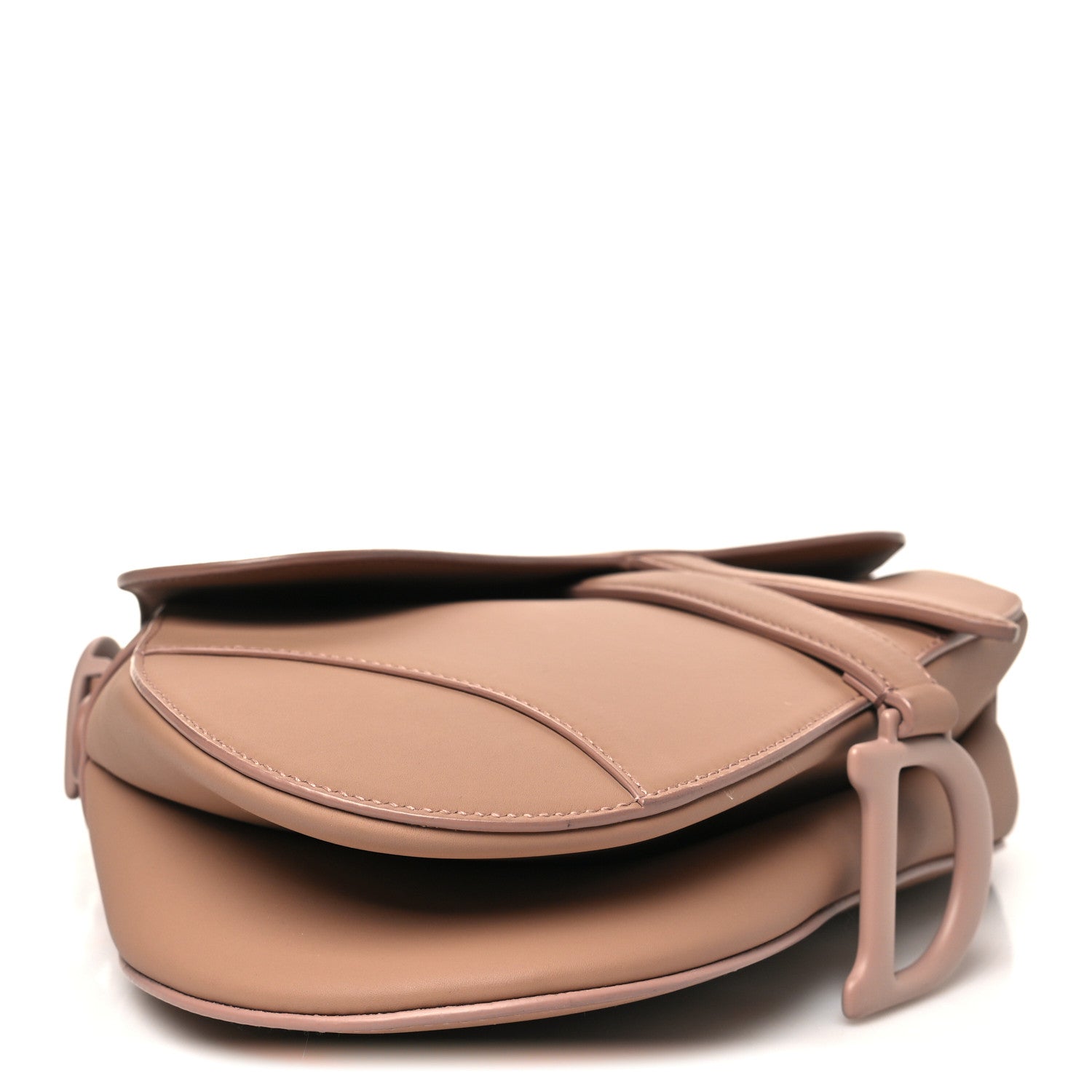 Christian Dior Ultra Matte Calfskin Saddle Bag Blush