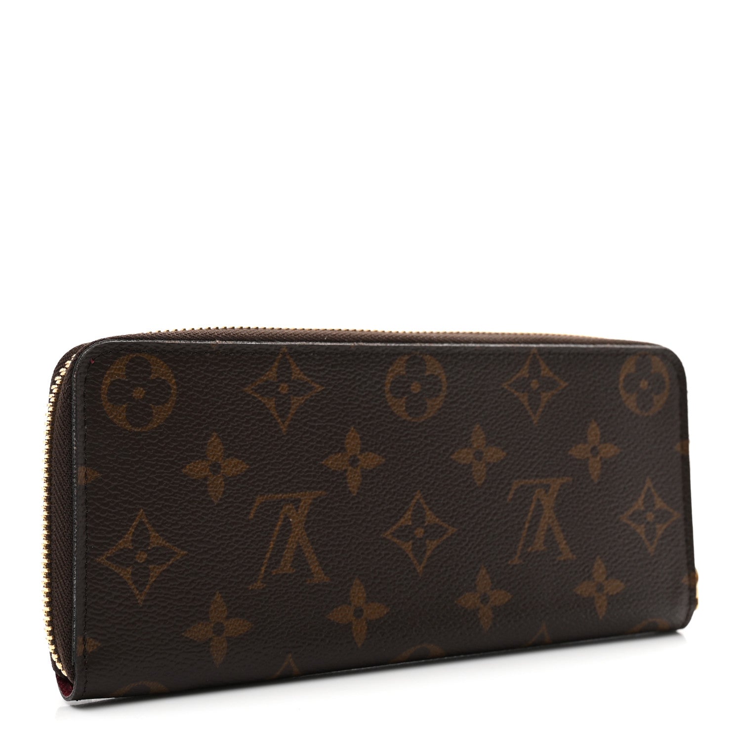 Louis Vuitton Monogram Clemence Wallet Fuchsia