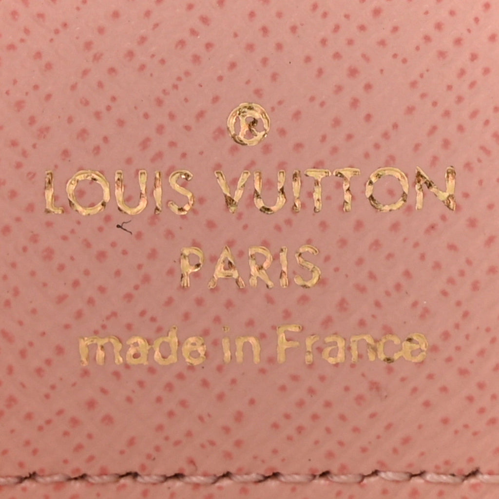 Louis Vuitton Damier Ebene Victorine Wallet Rose Ballerine