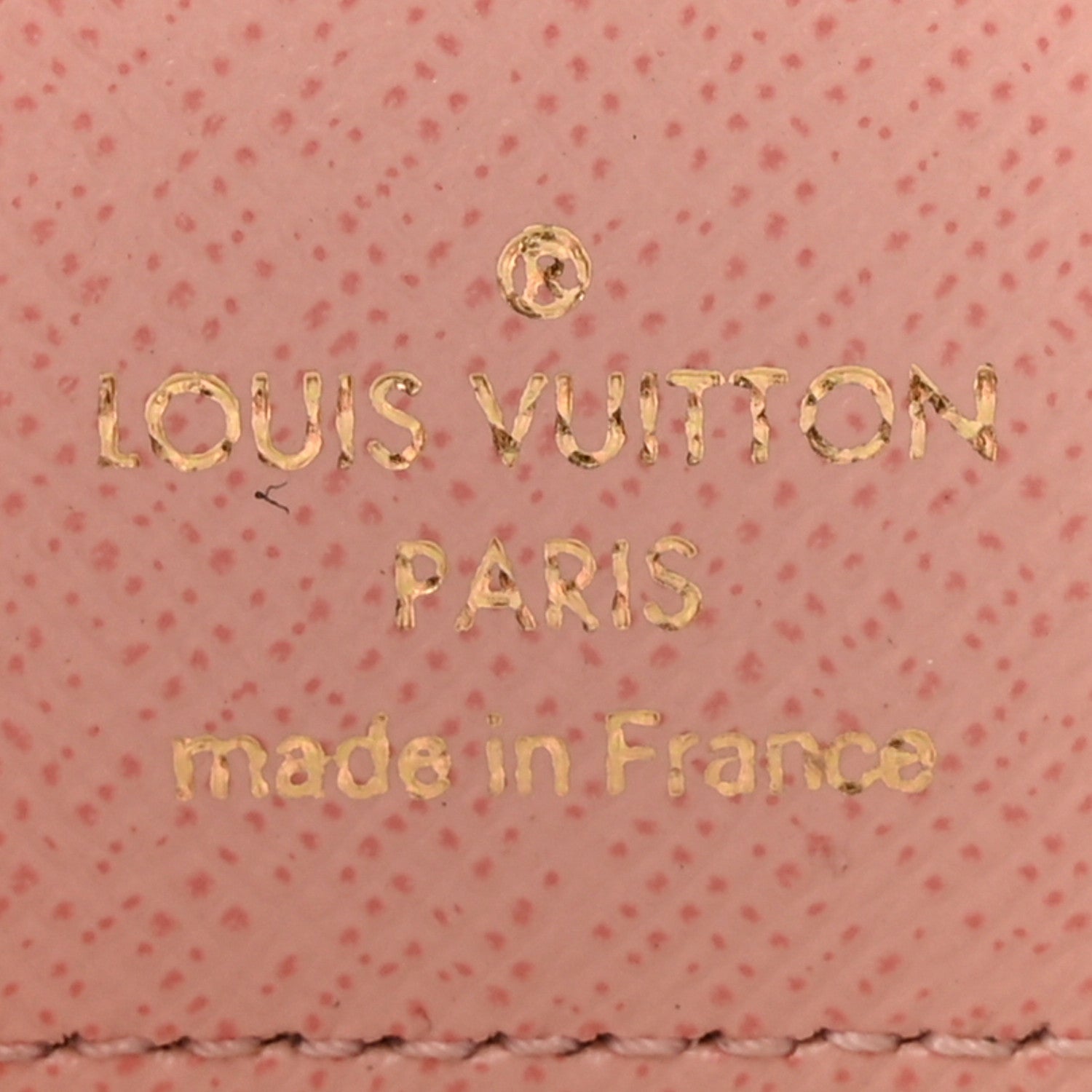 Louis Vuitton Damier Ebene Victorine Wallet Rose Ballerine