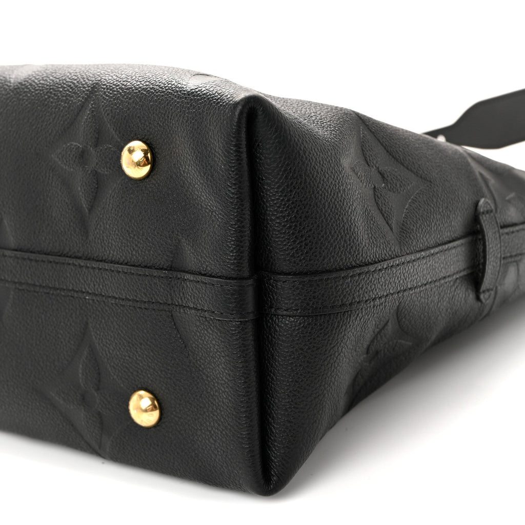 Louis Vuitton Empreinte Monogram Giant CarryAll MM Black