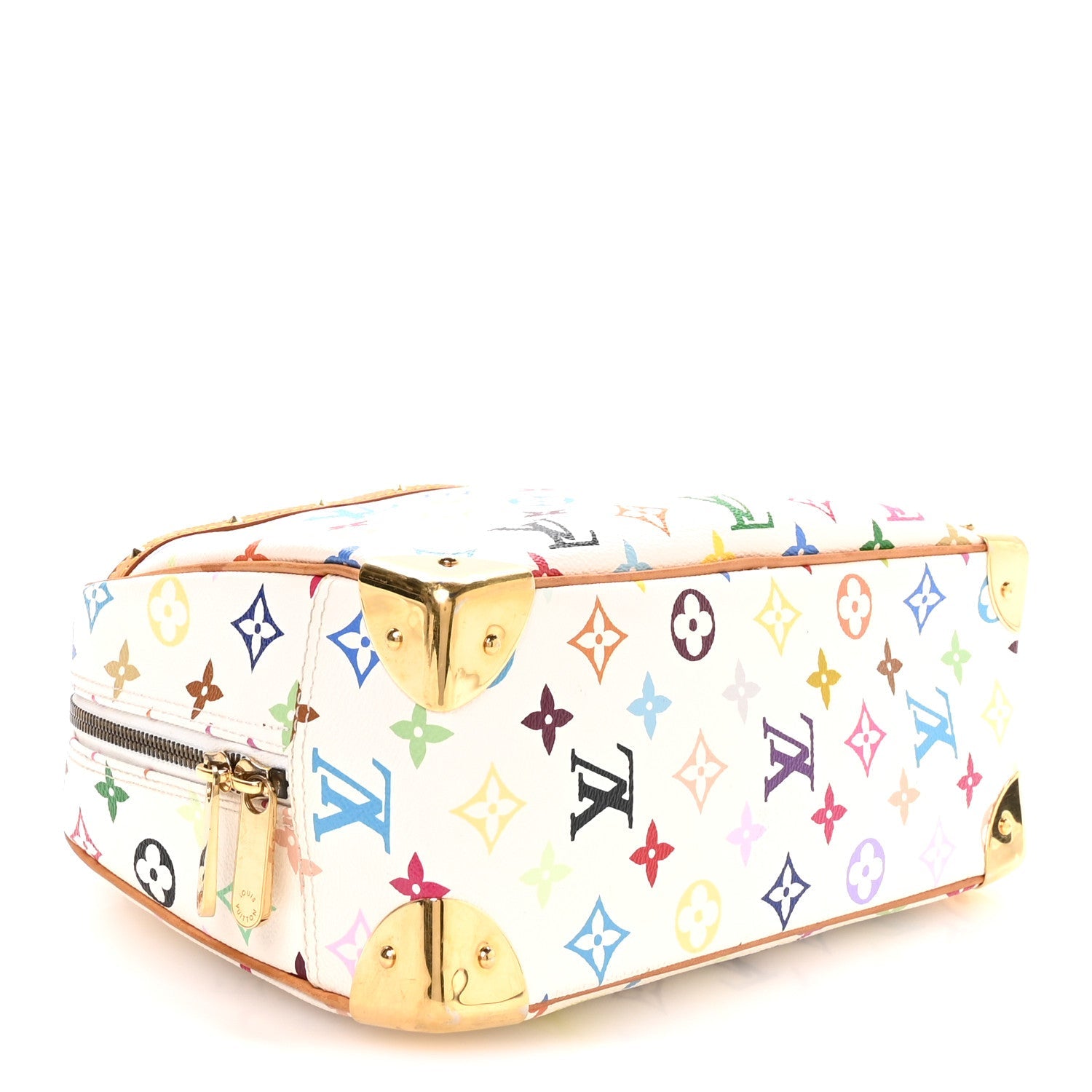 Louis Vuitton Monogram Multicolor Trouville White