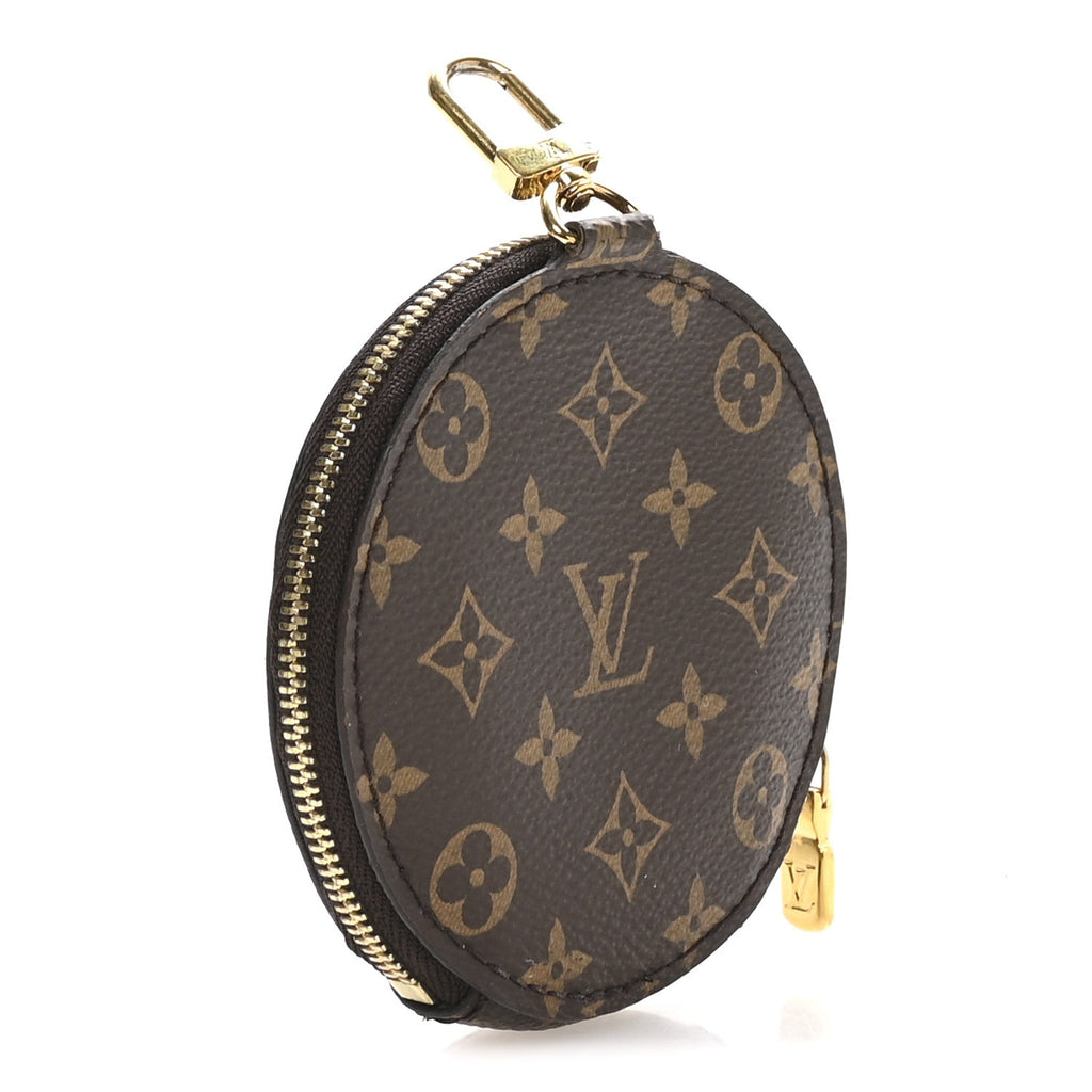 Louis Vuitton Monogram Multi Pochette Accessories Round Coin Purse