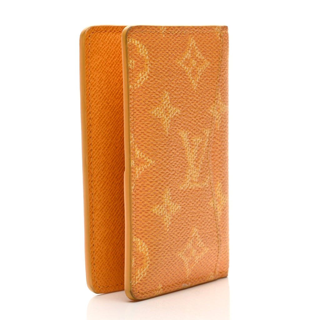 Louis Vuitton Monogram Heritage Pocket Organizer Safran Yellow