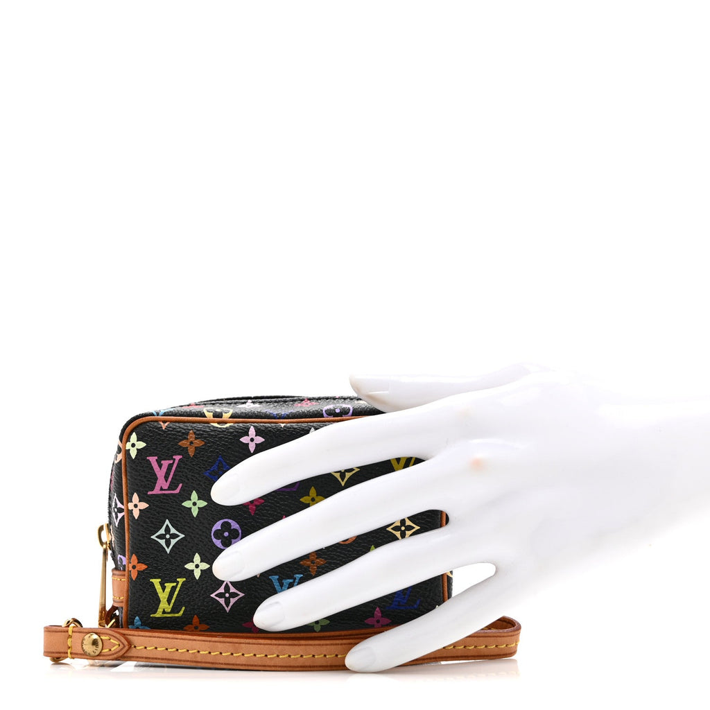 Louis Vuitton Monogram Multicolor Trousse Wapity Black