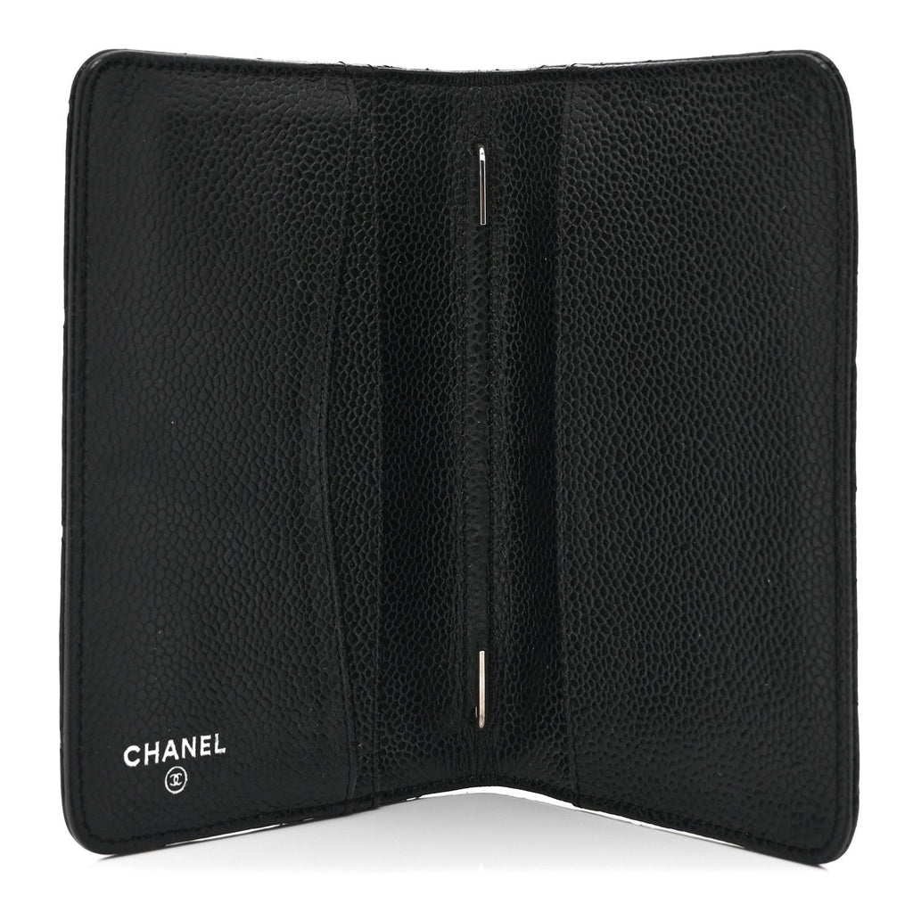 Chanel Caviar Quilted Agenda Cover Black