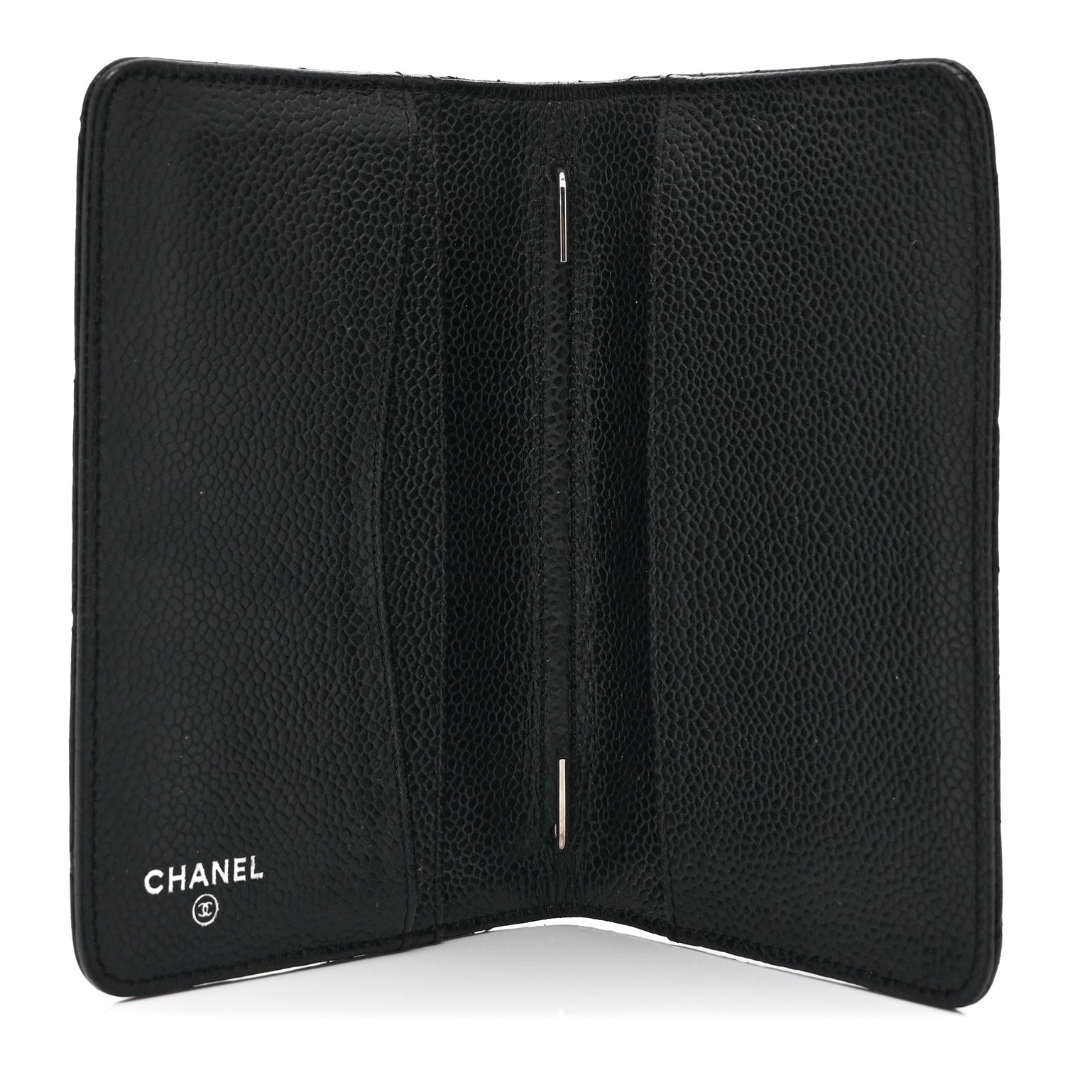 Chanel Caviar Quilted Agenda Cover Black