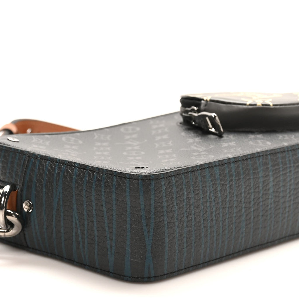 Louis Vuitton Monogram Eclipse Volga On Strap Crossbody Multicolor