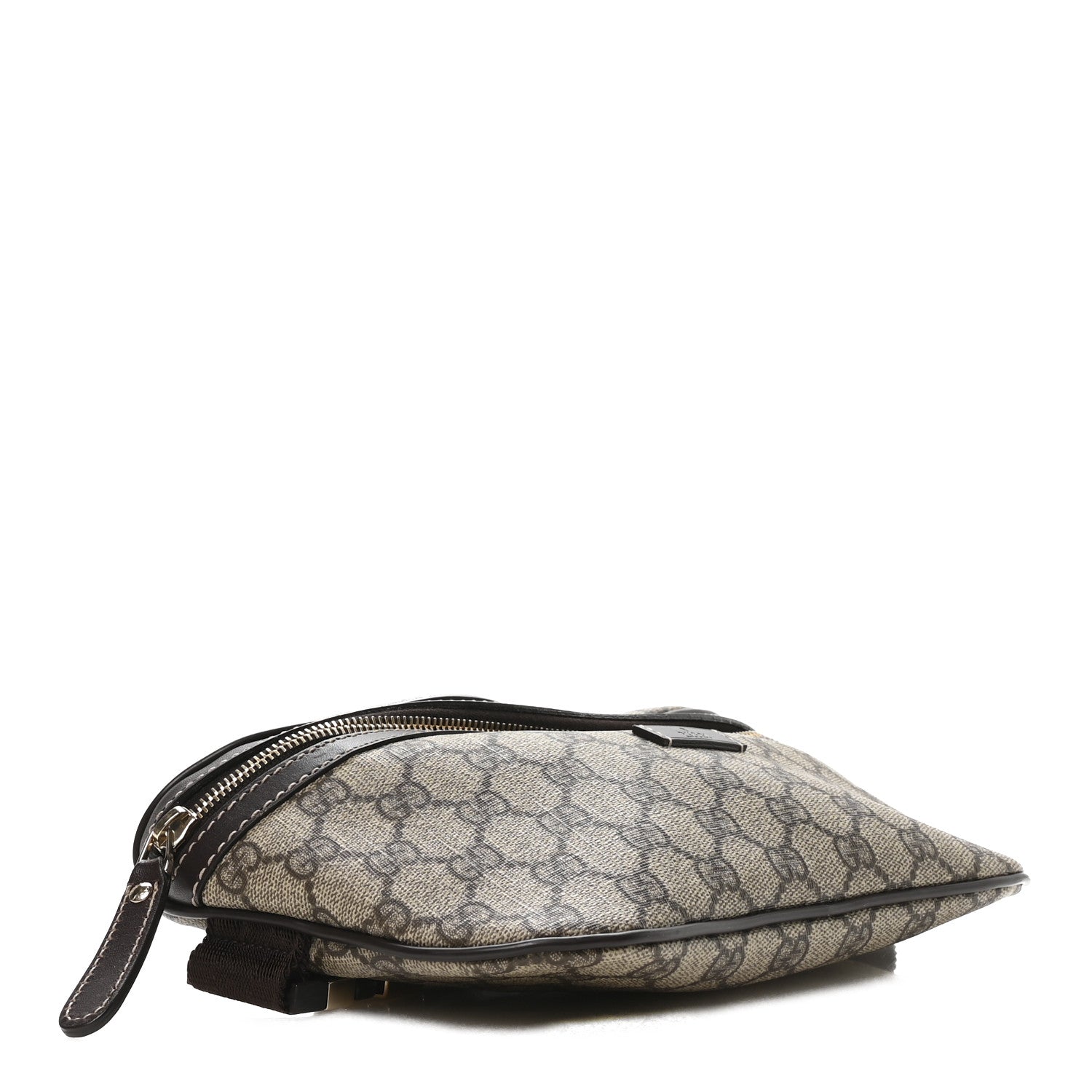 Gucci GG Supreme Monogram Belt Bag Dark Brown