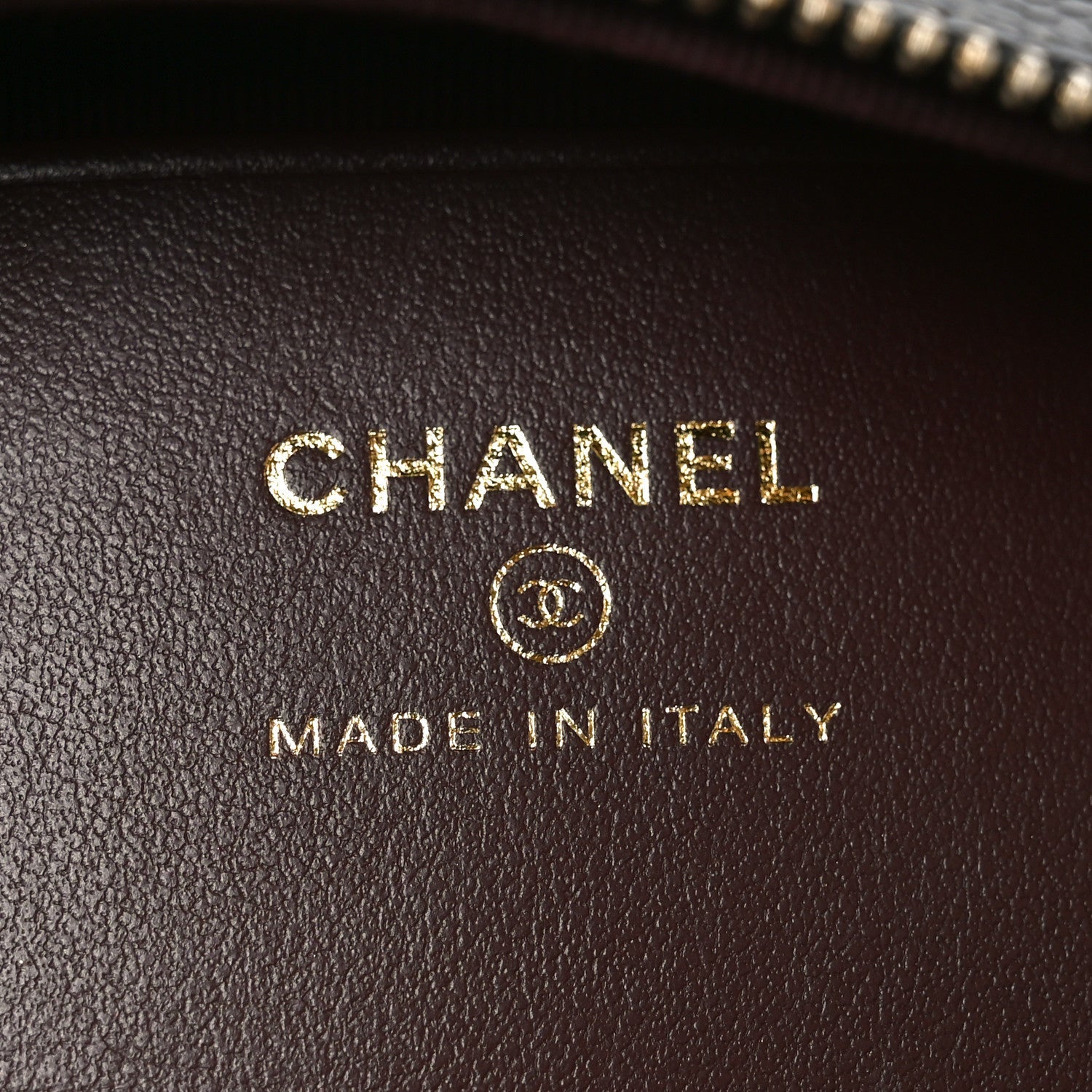 Chanel Caviar Quilted Barrel Clutch With Chain Black