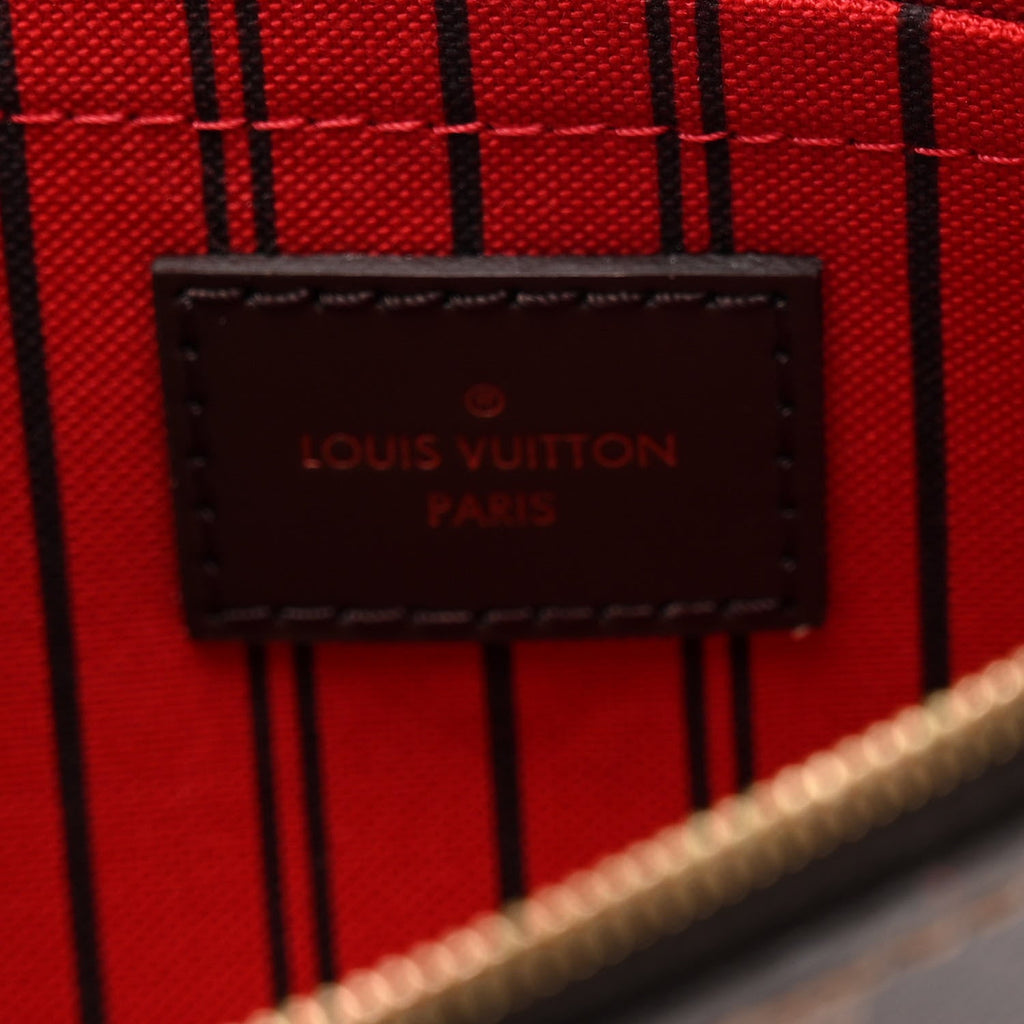 Louis Vuitton Damier Ebene Neverfull MM GM Pochette