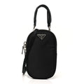 Prada Tessuto Nylon Pocket Mini Bag Black