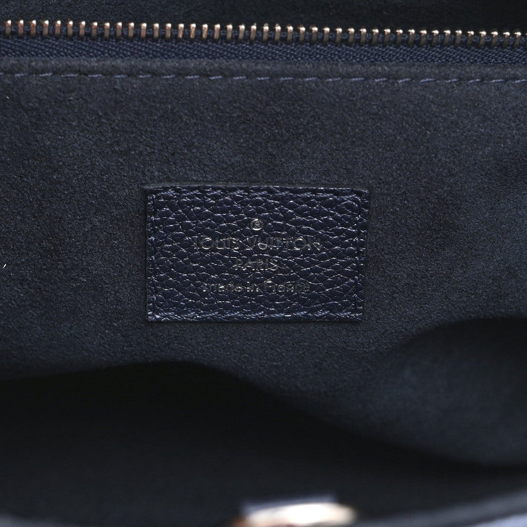 Louis Vuitton Metallic Empreinte Monogram Giant Onthego PM Navy Nacre