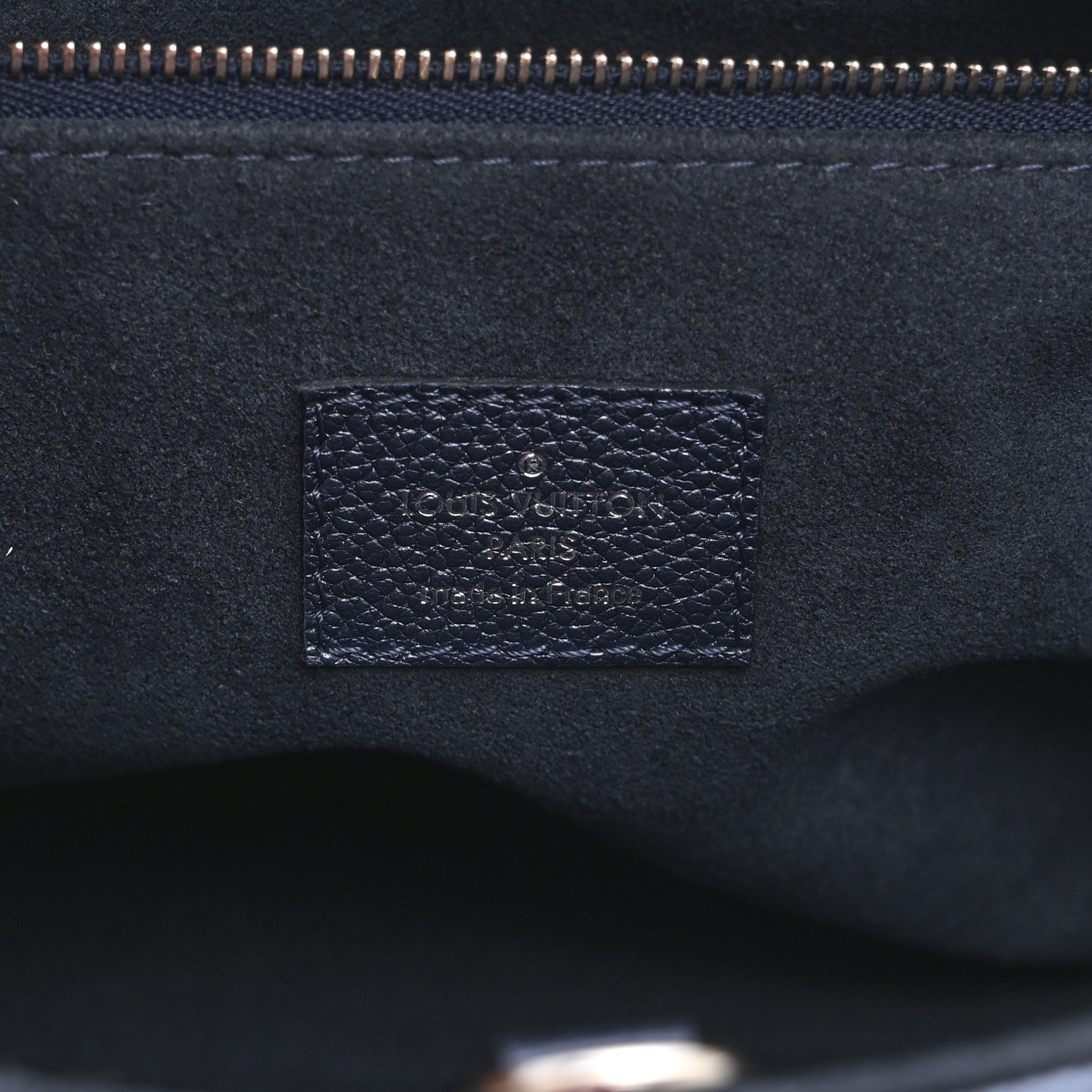 Louis Vuitton Metallic Empreinte Monogram Giant Onthego PM Navy Nacre