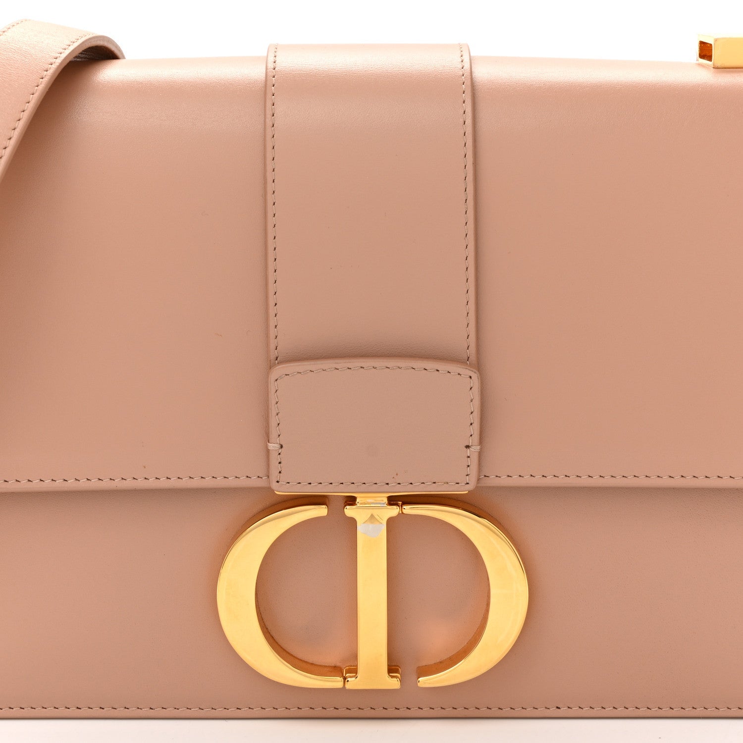 Christian Dior Box Calfskin 30 Montaigne Flap Bag Rose Des Vents