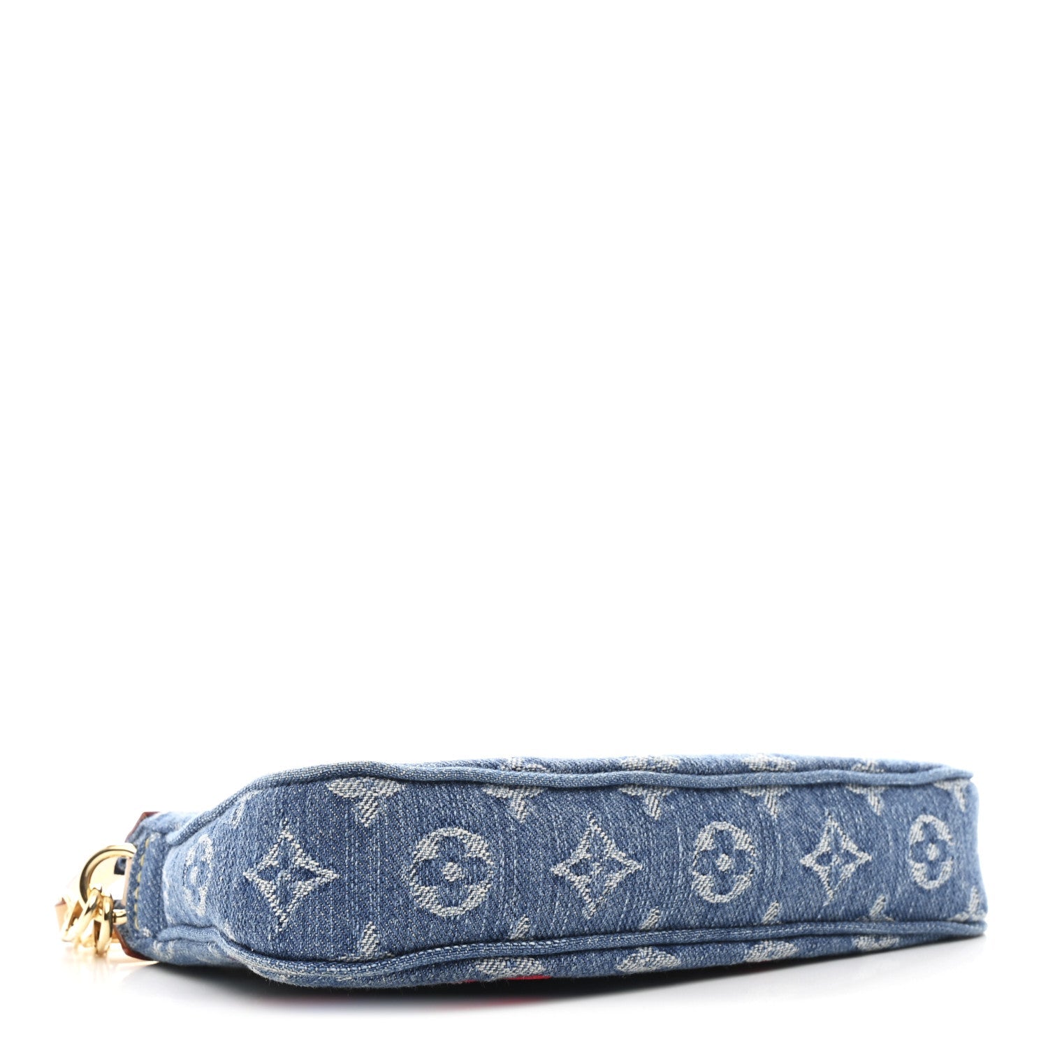 Louis Vuitton LV X TM Monogram Denim Cerises Pochette Accessories Blue