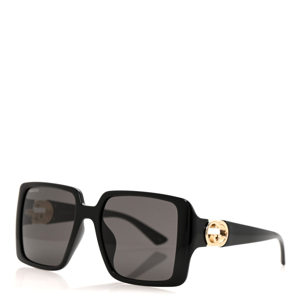 Gucci Acetate Square Sunglasses GG1692SA Black