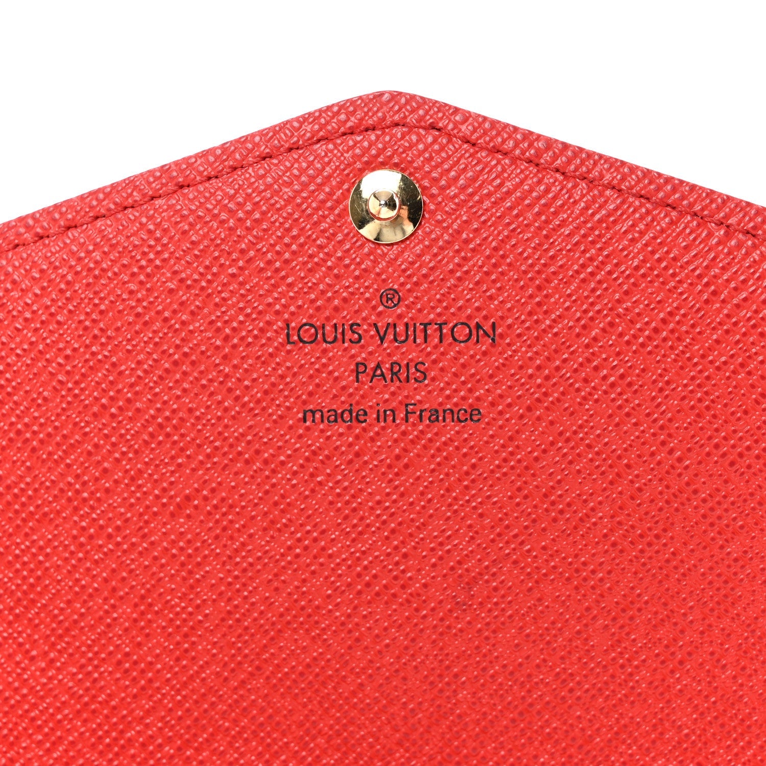 Louis Vuitton Monogram Sarah Wallet NM Coquelicot