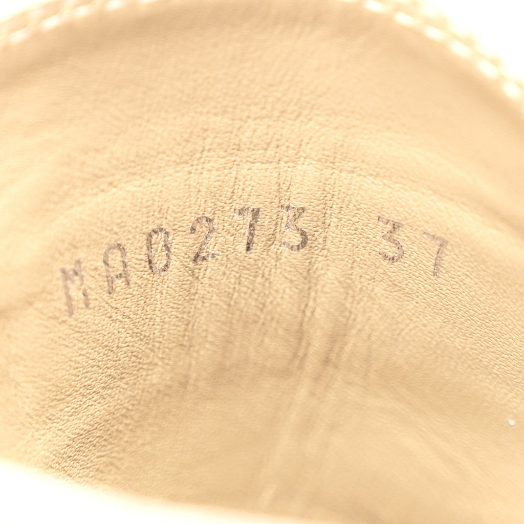 Louis Vuitton Suede Calfskin Laureate Platform Desert Boots 37 Beige