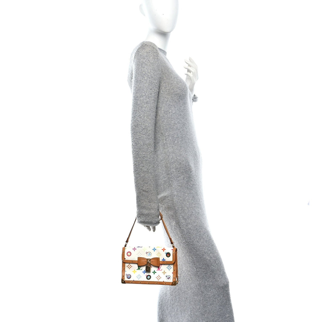 Louis Vuitton Monogram Multicolor Eye Miss You White