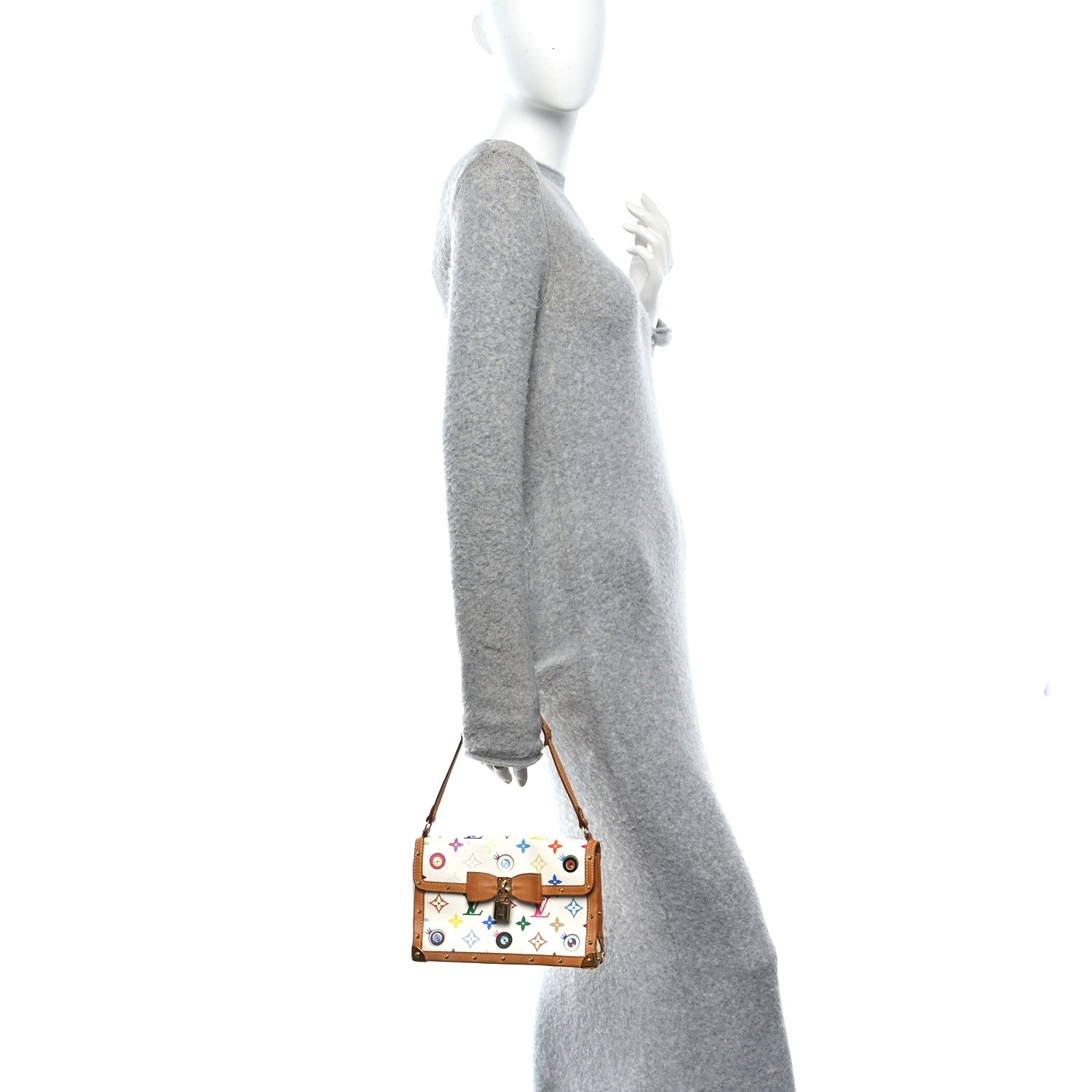 Louis Vuitton Monogram Multicolor Eye Miss You White