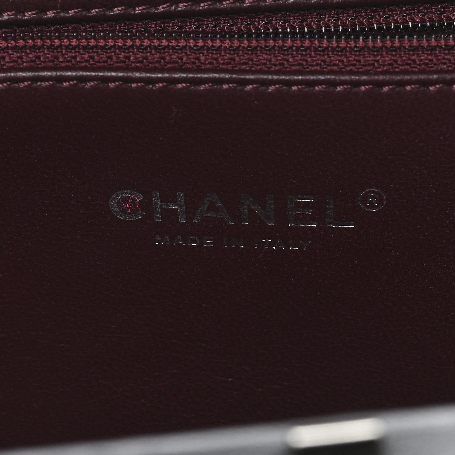 Chanel Lambskin Quilted Kisslock Minaudiere Black