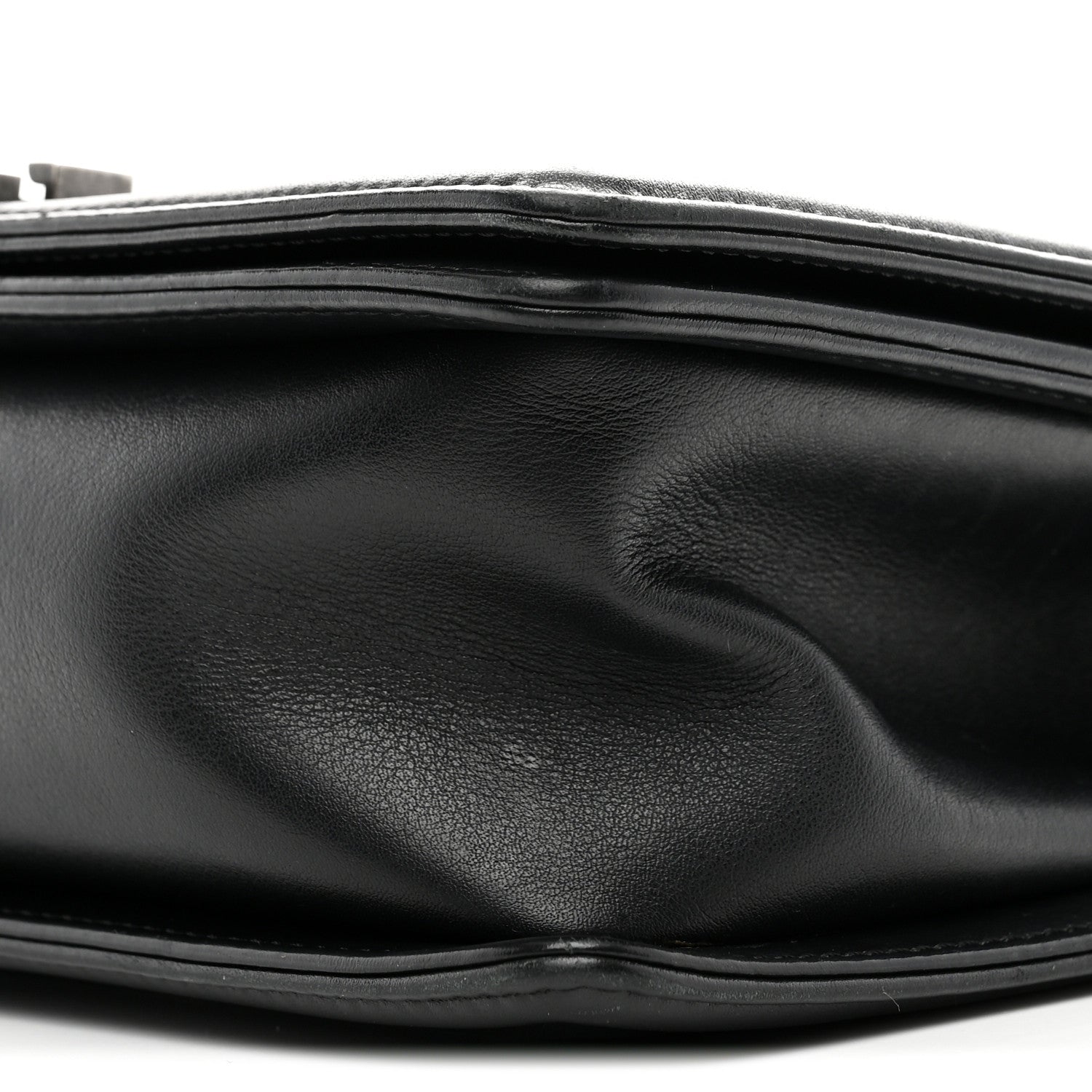 Chanel Calfskin Quilted Medium Boy Flap Black