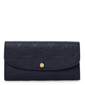 Louis Vuitton Empreinte Emilie Wallet Marine Rouge