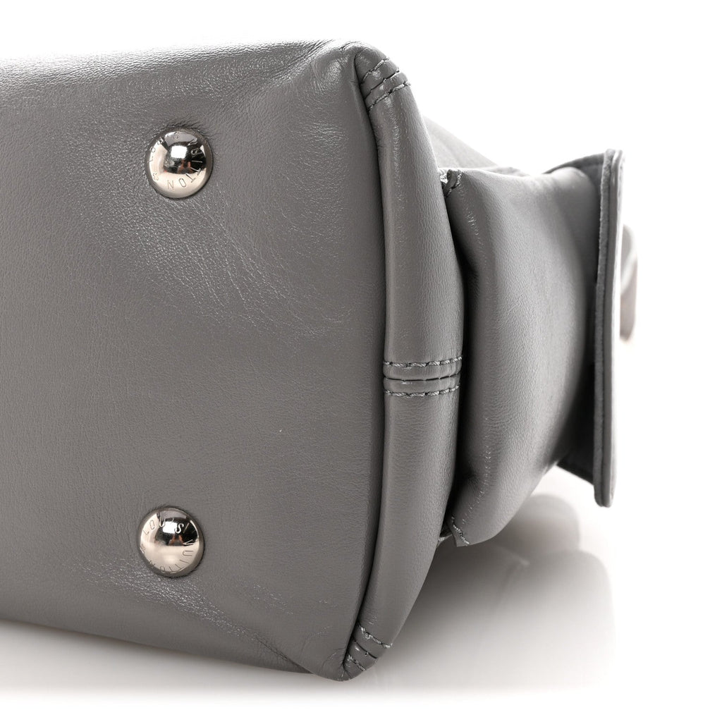 Louis Vuitton Lambskin CarryAll Cargo Vibe PM Trianon Gray
