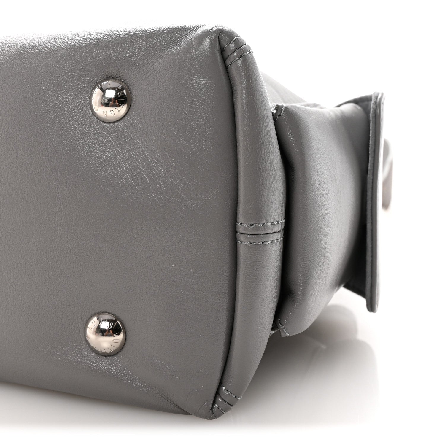 Louis Vuitton Lambskin CarryAll Cargo Vibe PM Trianon Gray