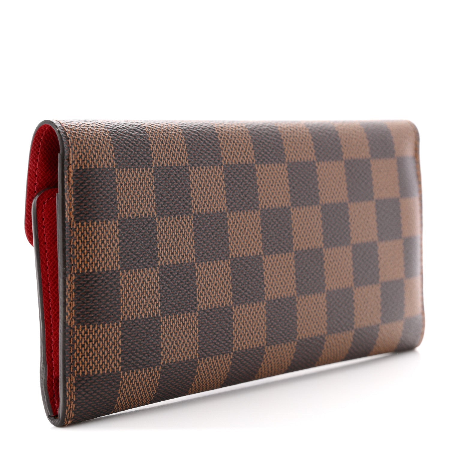 Louis Vuitton Damier Ebene Josephine Wallet Red