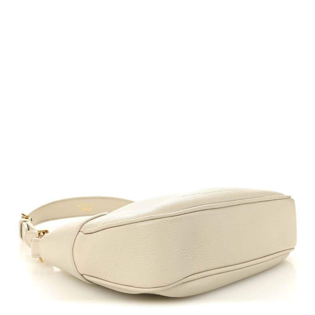 Gucci Goatskin Small Aphrodite Shoulder Bag Mystic White