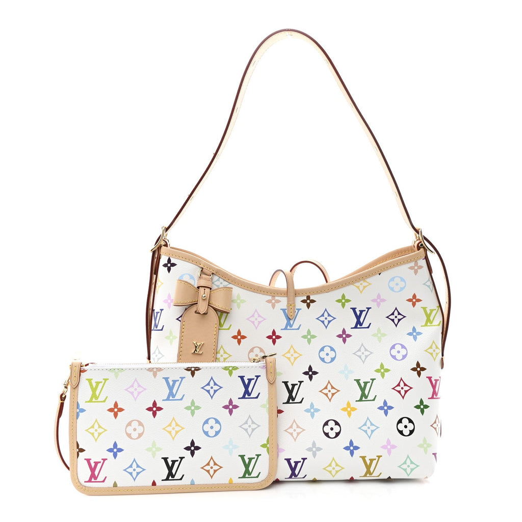Louis Vuitton LV X TM Monogram Multicolor CarryAll PM White