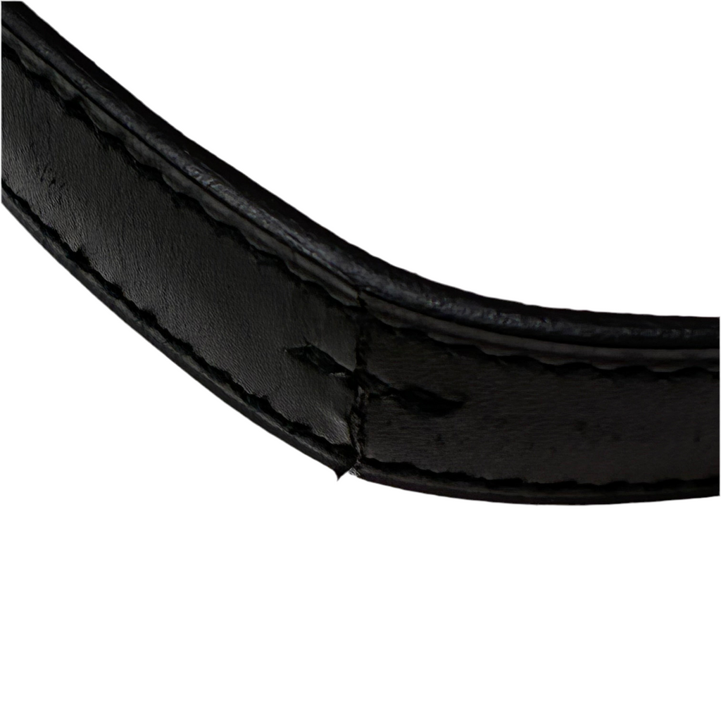 Hermes * Black Box Calf Lizard Constance 23 Shoulder Bag