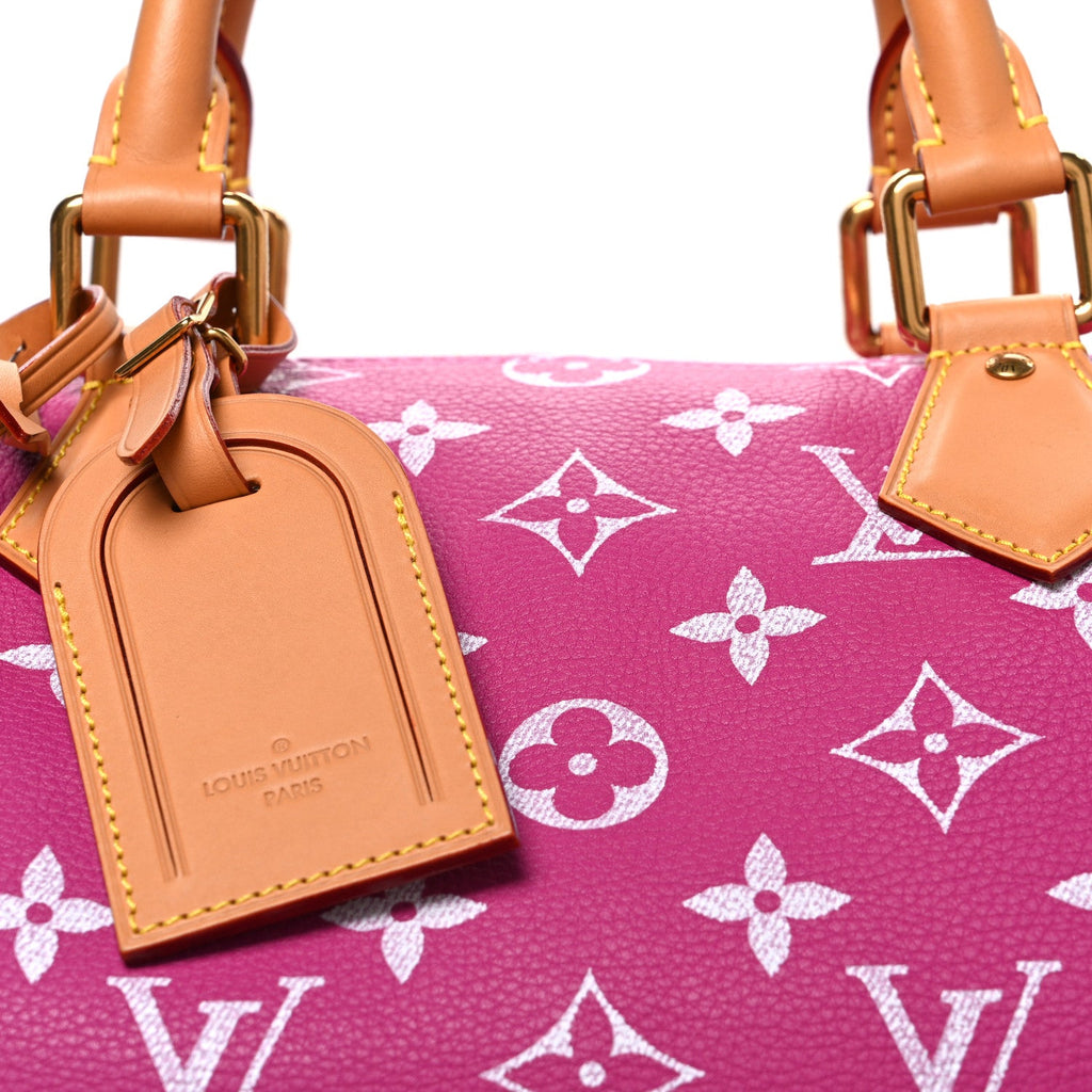 Louis Vuitton Calfskin Monogram Speedy P9 Bandouliere 40 Agate