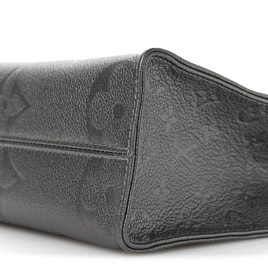 Louis Vuitton Empreinte Monogram Giant Onthego PM Gun Metal