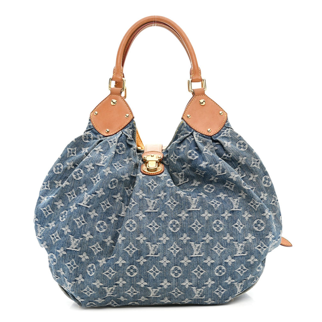 Louis Vuitton Denim Mahina XL Blue