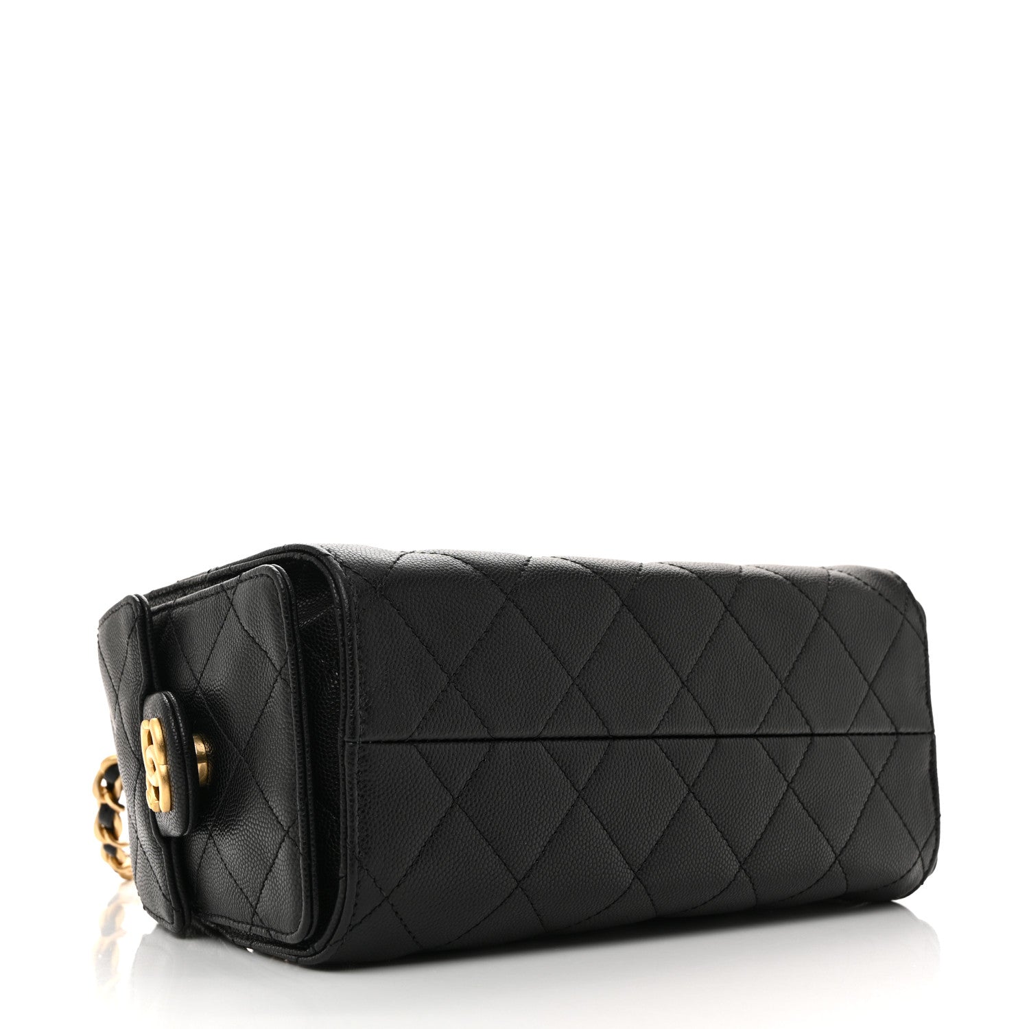 Chanel Caviar Quilted Mini Chanel 25 Handbag Black
