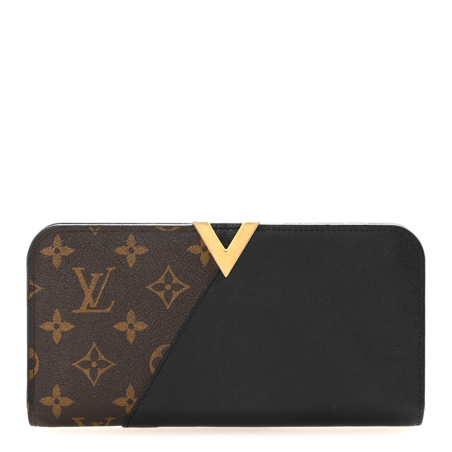Louis Vuitton Monogram Monogram Kimono Wallet Black