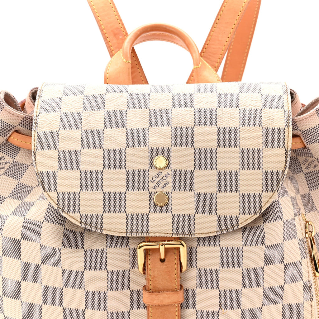 Louis Vuitton Damier Azur Sperone Backpack